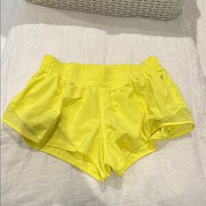 LuluLemon Yellow Women's Shorts